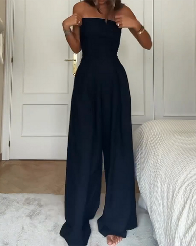 Elsa™ | Elegant Strapless Jumpsuit