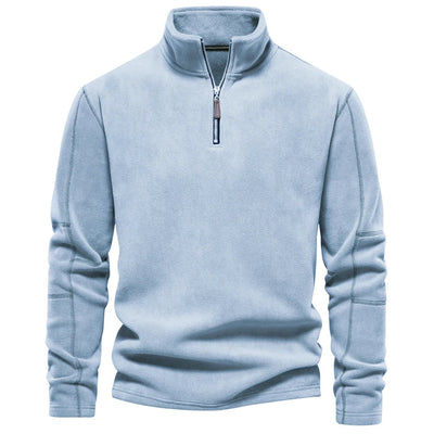 Andreas™ Luxe Zip-Up Pullover – Värme och Elegans i Perfekt Harmoni